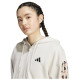 Adidas Γυναικεία ζακέτα Animal Print 3-Stripes French Terry Full-Zip Hoodie